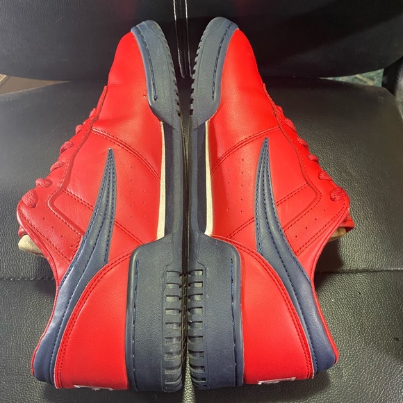 Fila Men's Bold Red Sneakers Size 10.5 - Picture 8 of 10